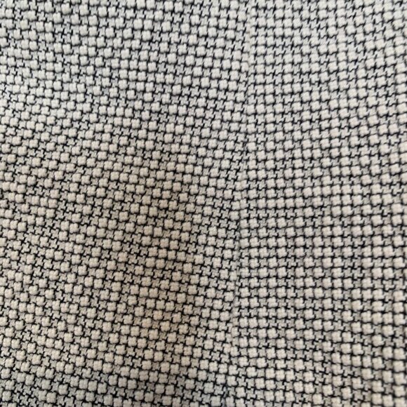 ANN TAYLOR  Cropped Women’s Fringe Tweed Jacket with 3/4 sleeves Size 12 - Picture 5 of 10